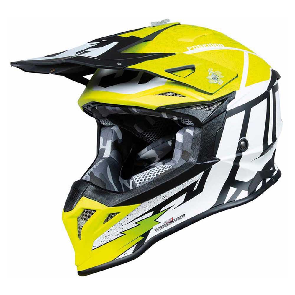 Шлем для мотокросса Just1 J39 Rock, желтый фото