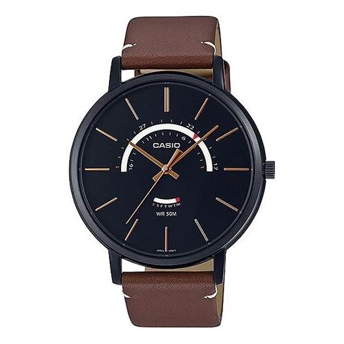 

Часы Casio Dress Classic Minimalistic Analog Watch 'Brown Black', коричневый