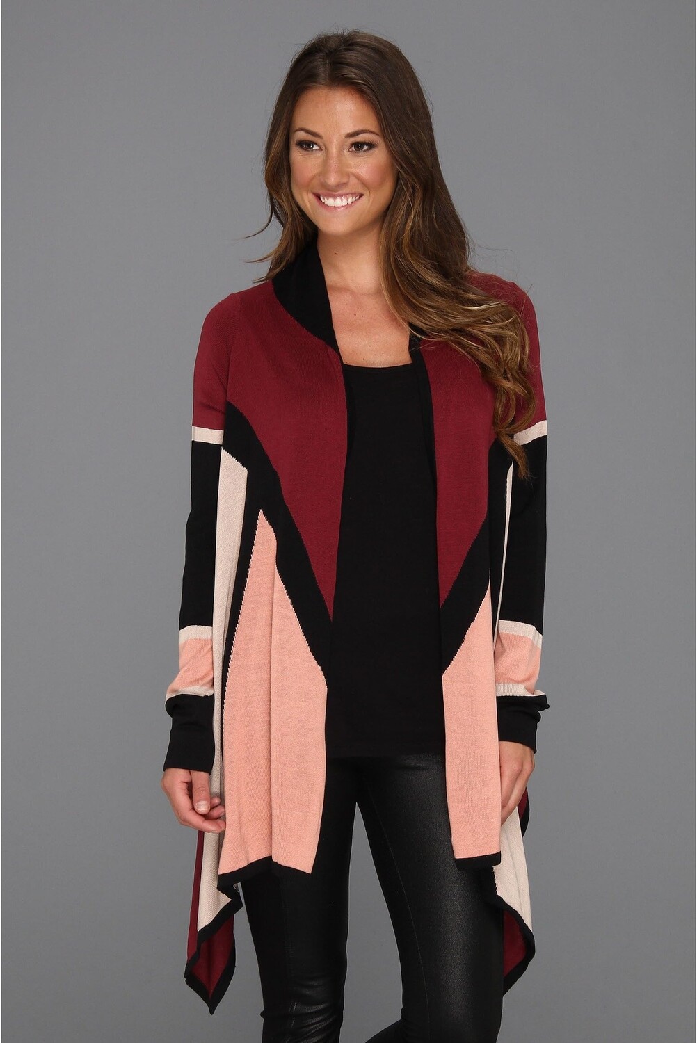 

Свитер BCBGMAXAZRIA Cardigan Sweater, цвет Bare Pink