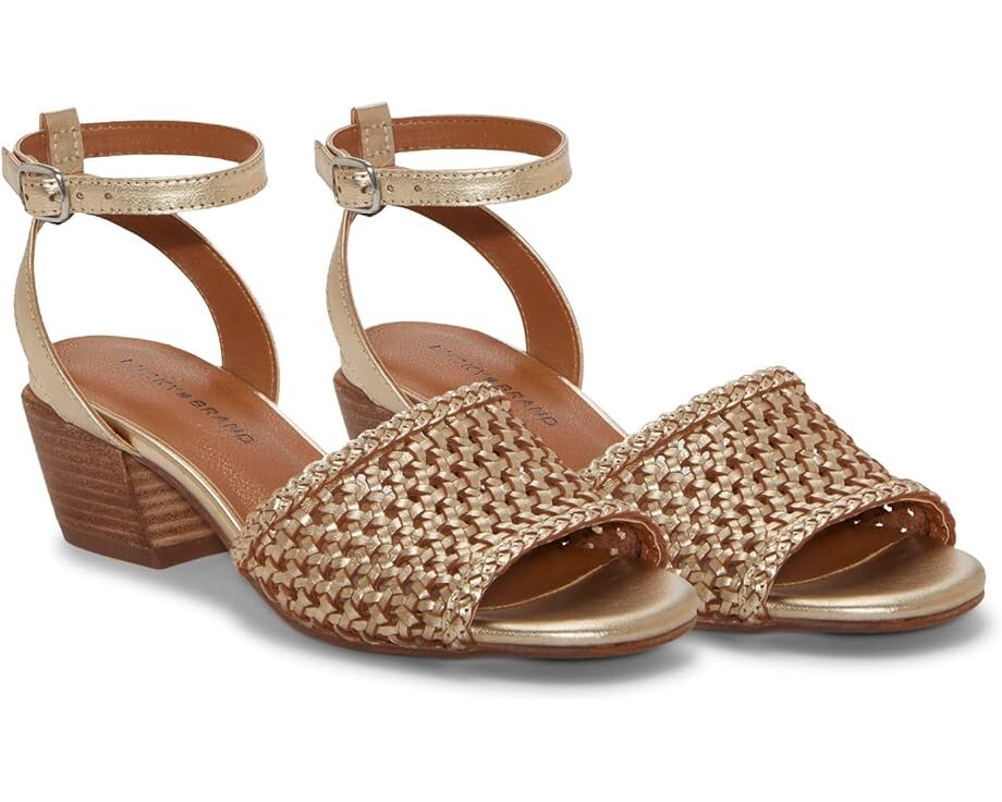

Туфли Lucky Brand Modessa, цвет Gold Platino
