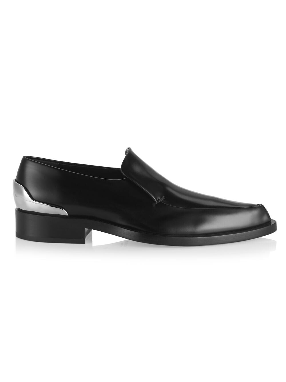 

Лоферы из кожи и латуни 20 мм Jil Sander, черный