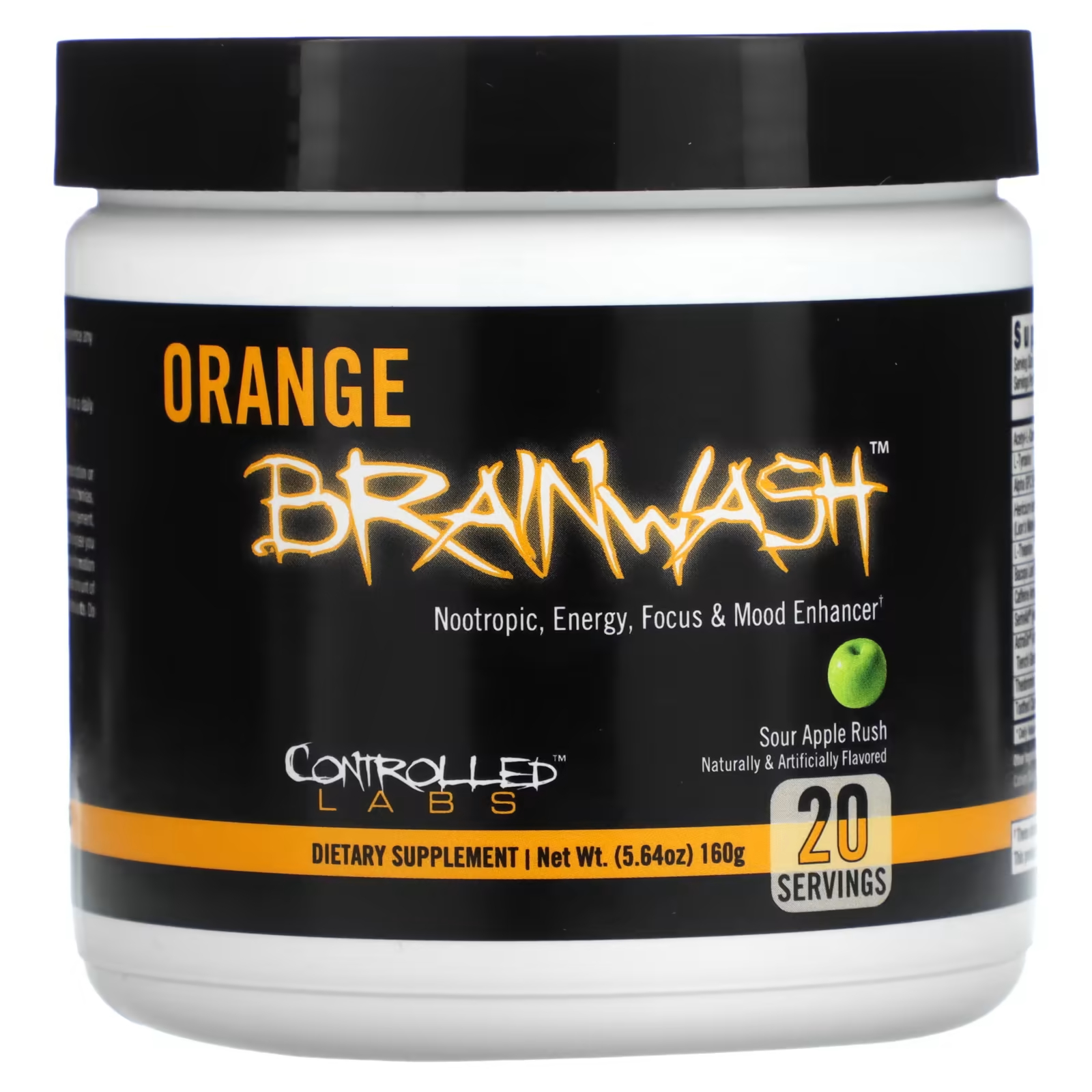 Пищевая добавка Controlled Labs Orange Brainwash Sour Apple Rush