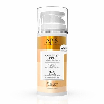 

Крем для лица увлажняющий Wealth Of Honey с медом и куркумой 100мл, Apis