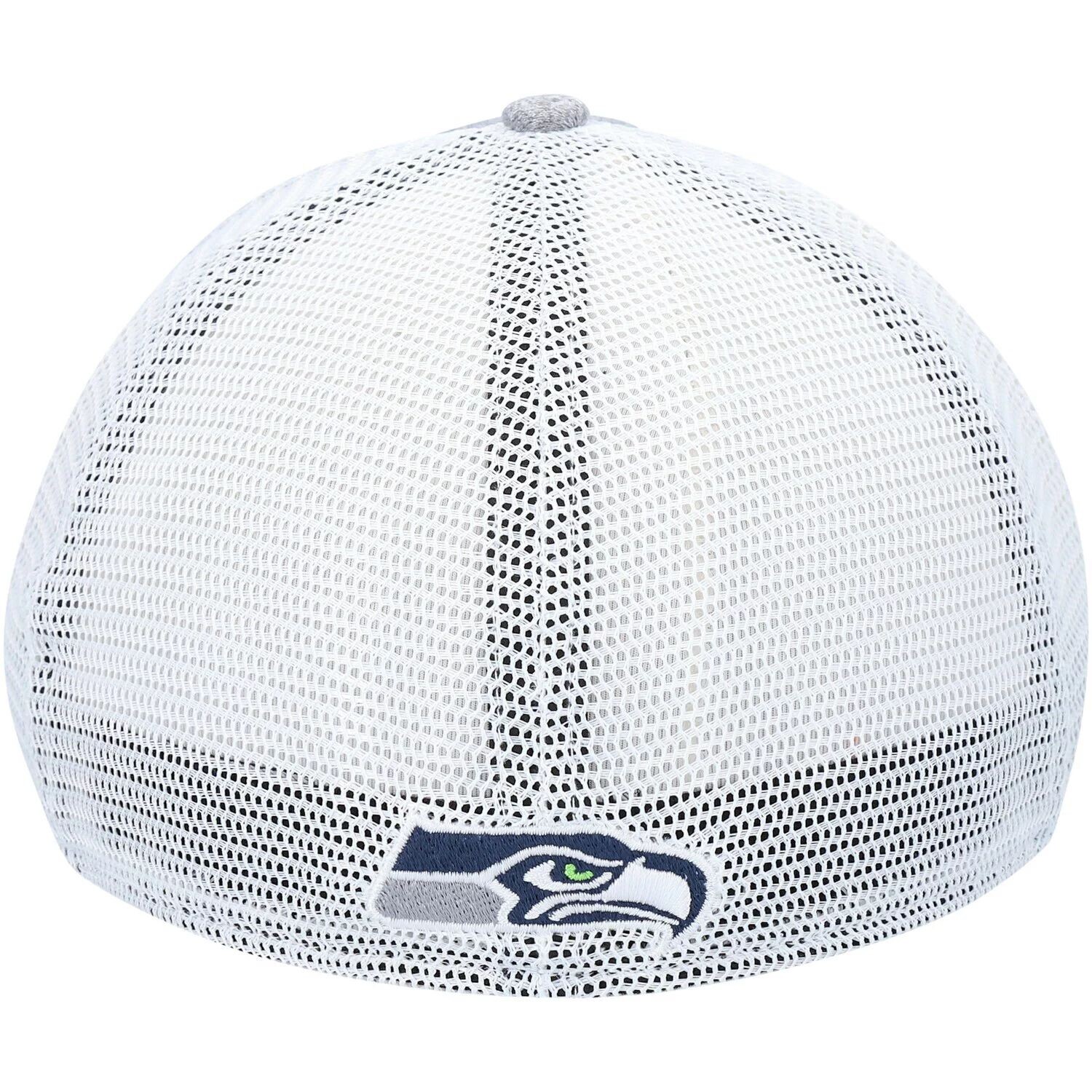 

Мужская серо-белая кепка Seattle Seahawks Hitch Contender 2047 года
