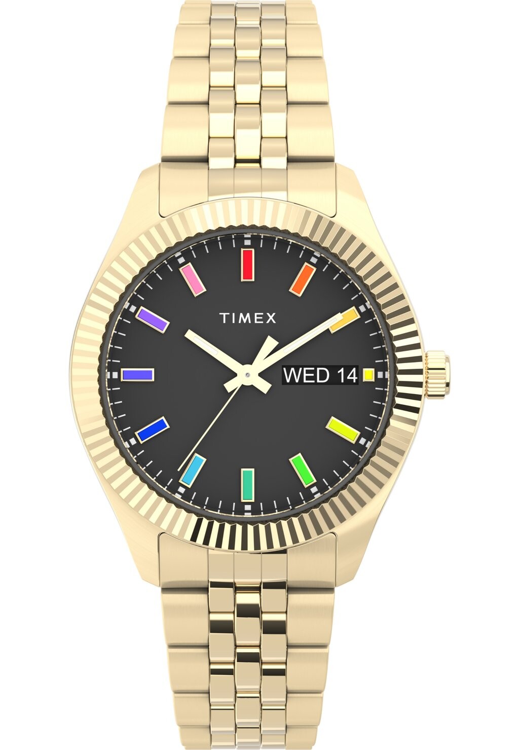 

Часы Legacy Rainbow Timex, цвет gold tone