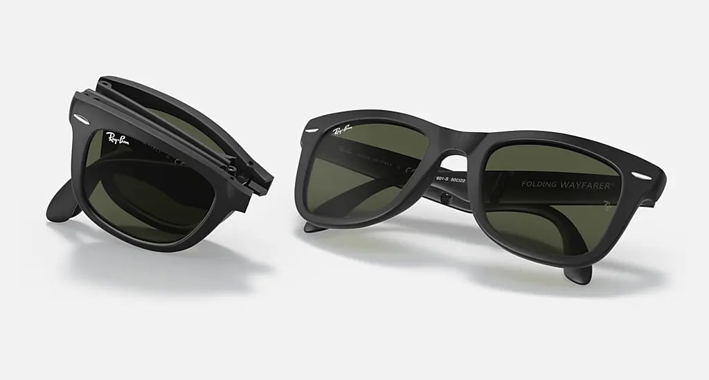 

Солнцезащитные очки Ray-Ban WAYFARER FOLDING CLASSIC, зеленый