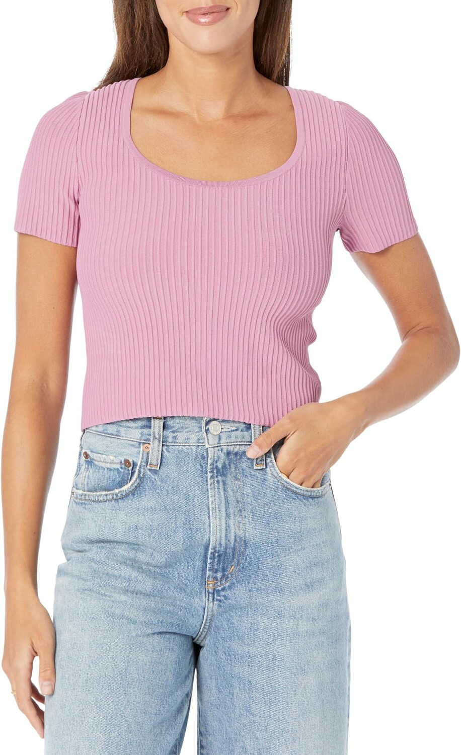 

Скульптурная Османская футболка Madewell, цвет Shaded Pink