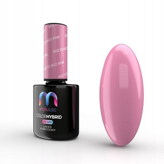 

Красочный гибридный лак Pink To Pink #1190, 5 г MaluLac