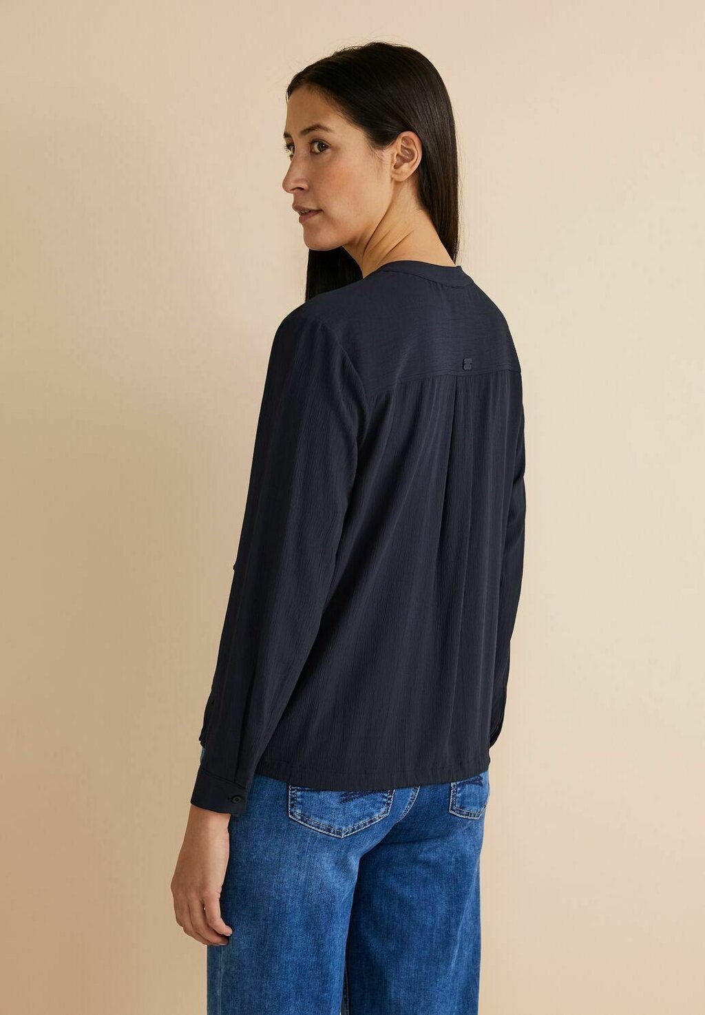 

Рубашка OVERSHIRT Street One, темно-синий