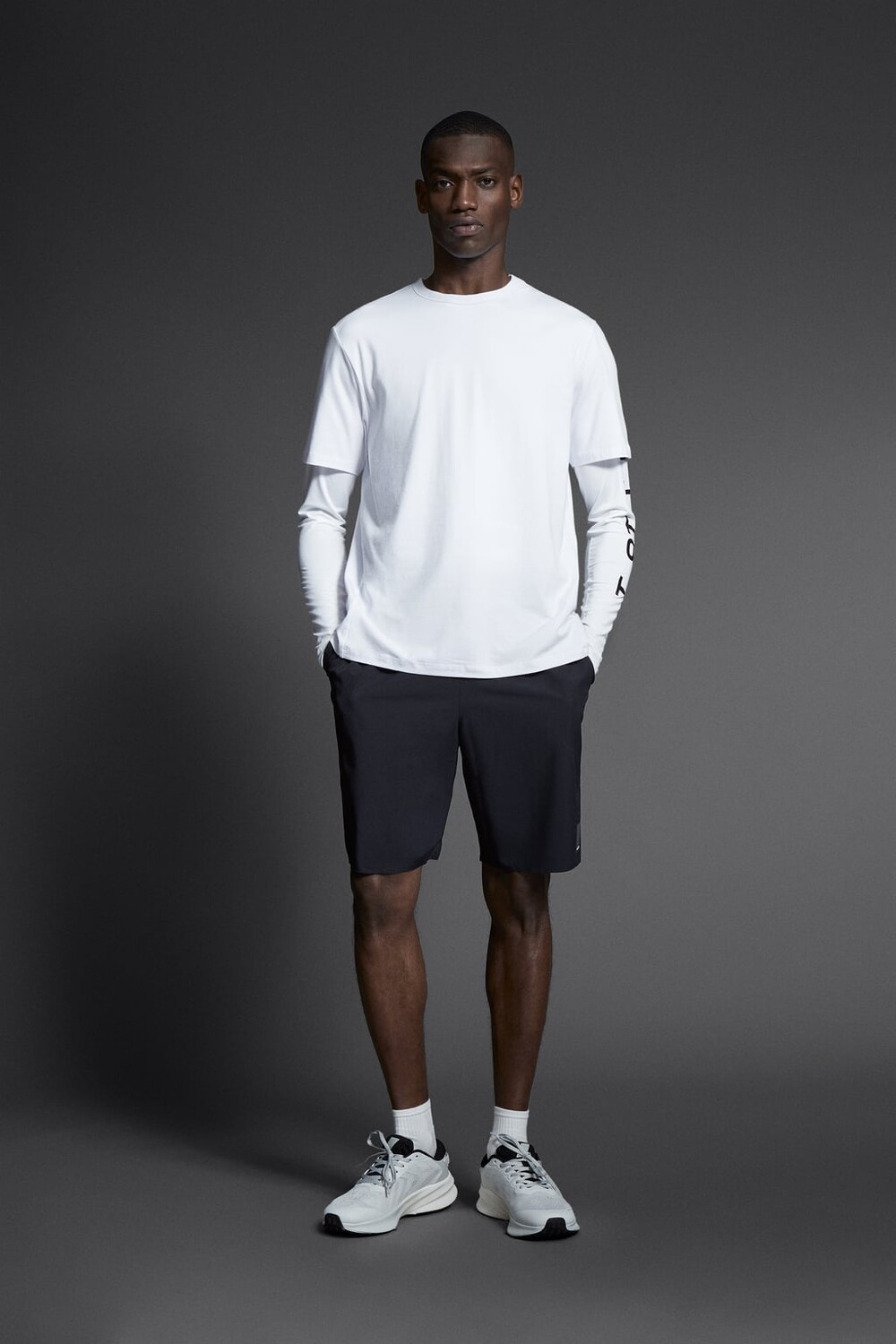 

Футболка для тренировок comfort ZARA, белый