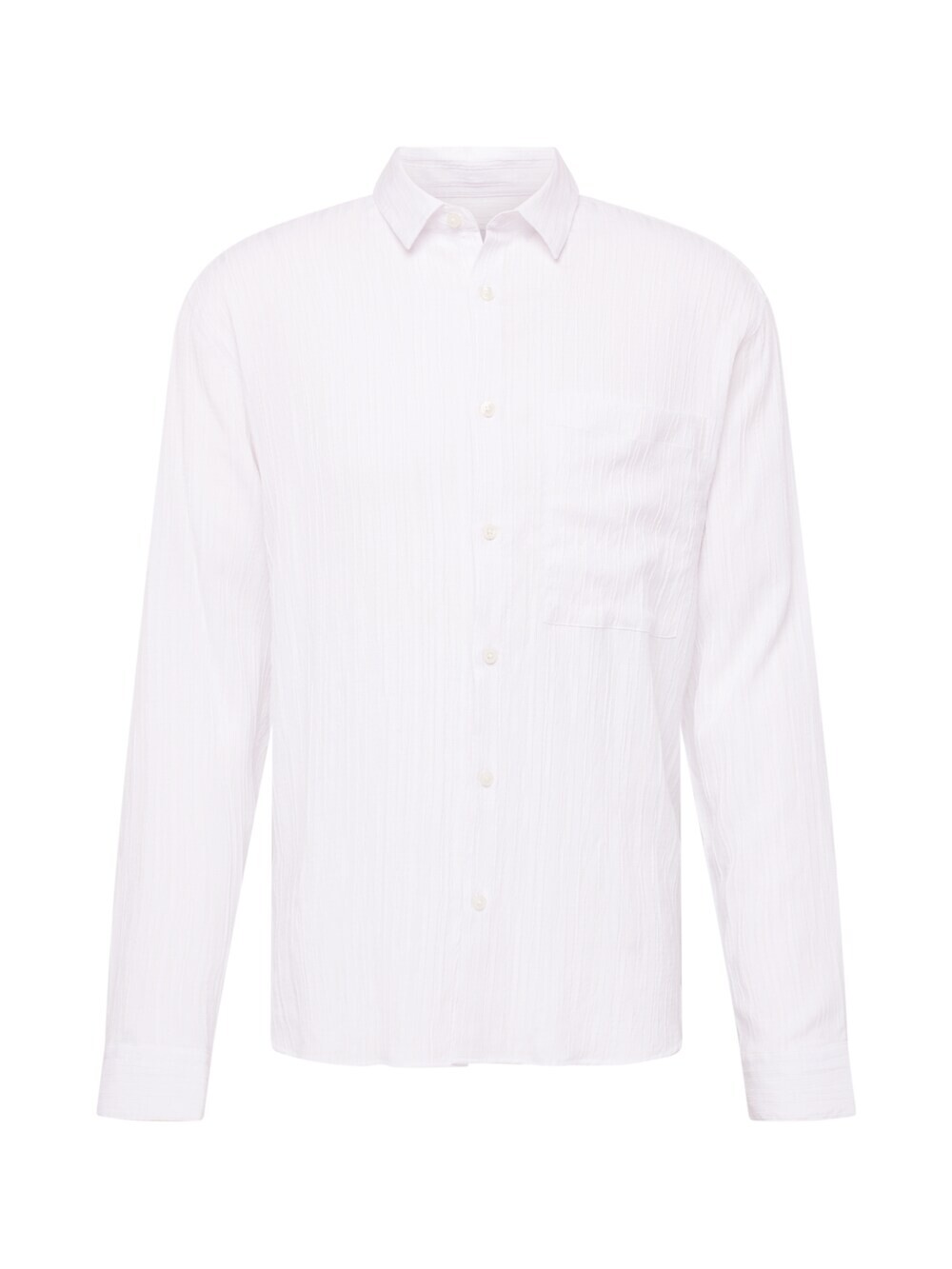 

Рубашка на пуговицах стандартного кроя TOPMAN, белый