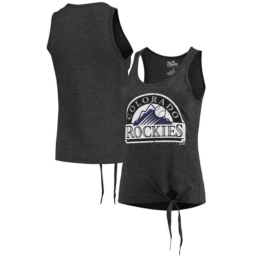 

Топ Majestic Threads Colorado Rockies, черный