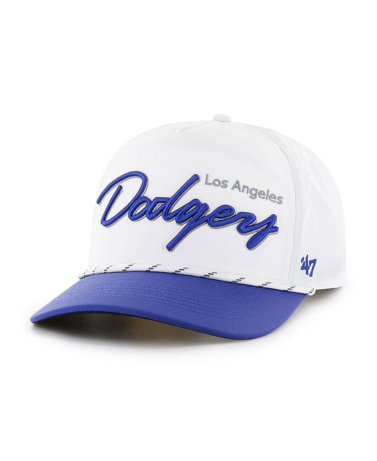 

Мужская белая регулируемая кепка Los Angeles Dodgers Chamberlain Hitch '47 Brand