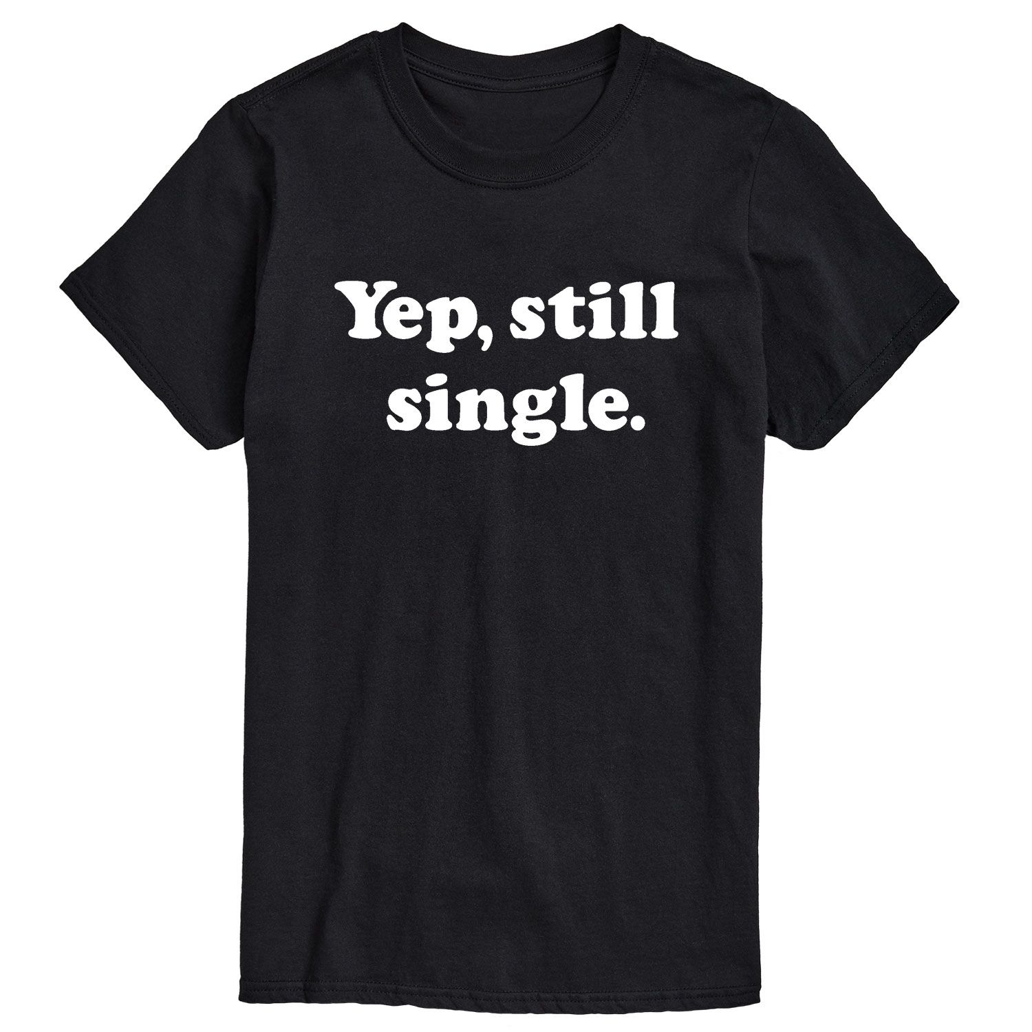 Мужская футболка Yep Still Single Licensed Character