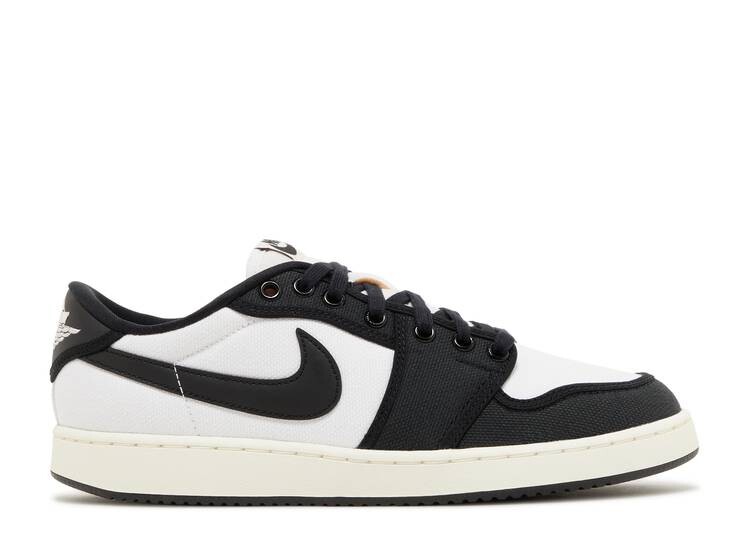 

Кроссовки AIR JORDAN 1 KO LOW 'BLACK WHITE', белый