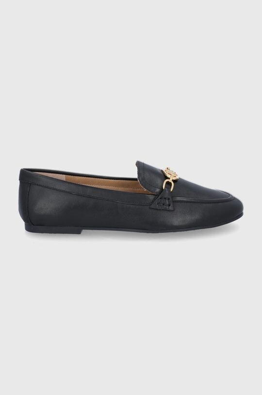 

Кожаные мокасины Averi Lauren Ralph Lauren, черный