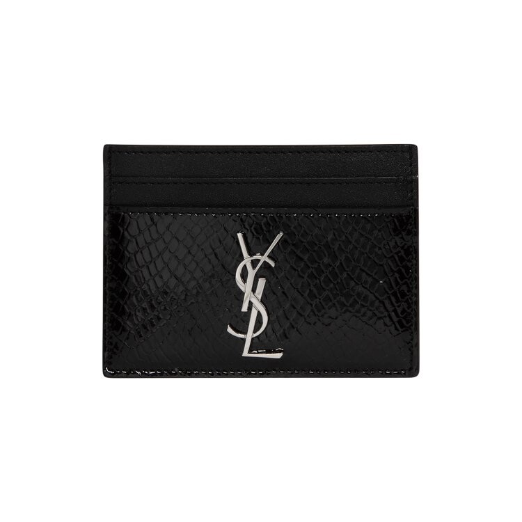 

Картхолдер Saint Laurent Credit Card Case, цвет Noir