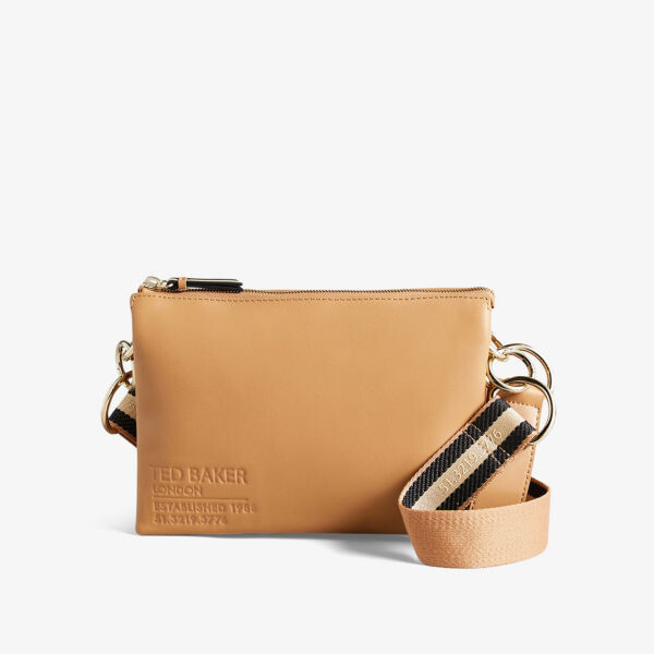 

Кожаная сумка через плечо Darceyy Ted Baker, оранжевый