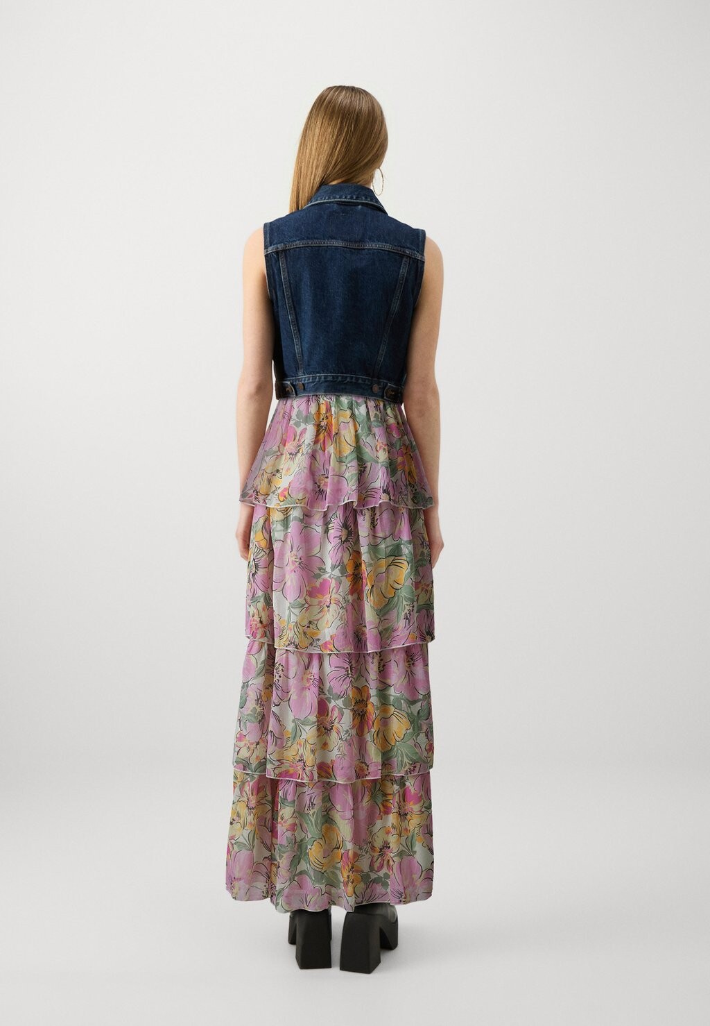 

Юбка макси YASADDISON SKIRT YAS, разноцветный