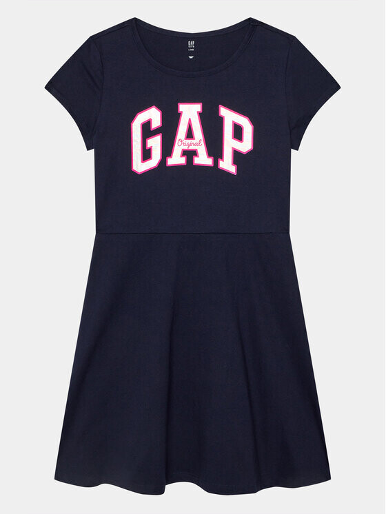 

Платье на каждый день, стандартного кроя Gap, синий