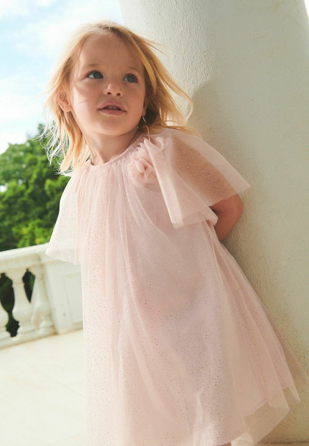Элегантное платье Standard Next, цвет pale pink sparkle