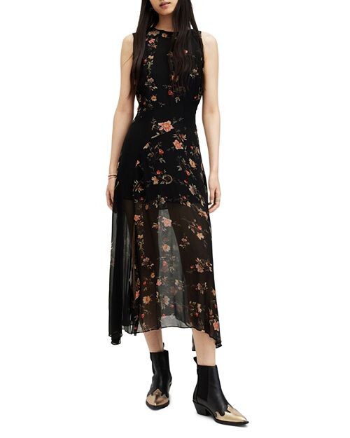 

Платье Жюль Танана ALLSAINTS, цвет Black