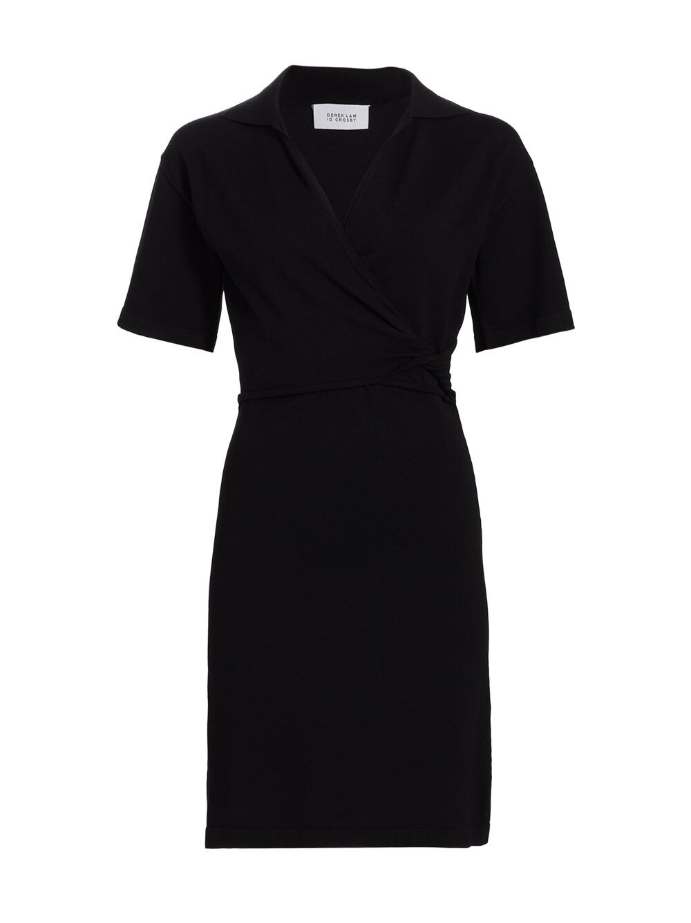 

Платье Raylen с короткими рукавами Derek Lam 10 Crosby, черный