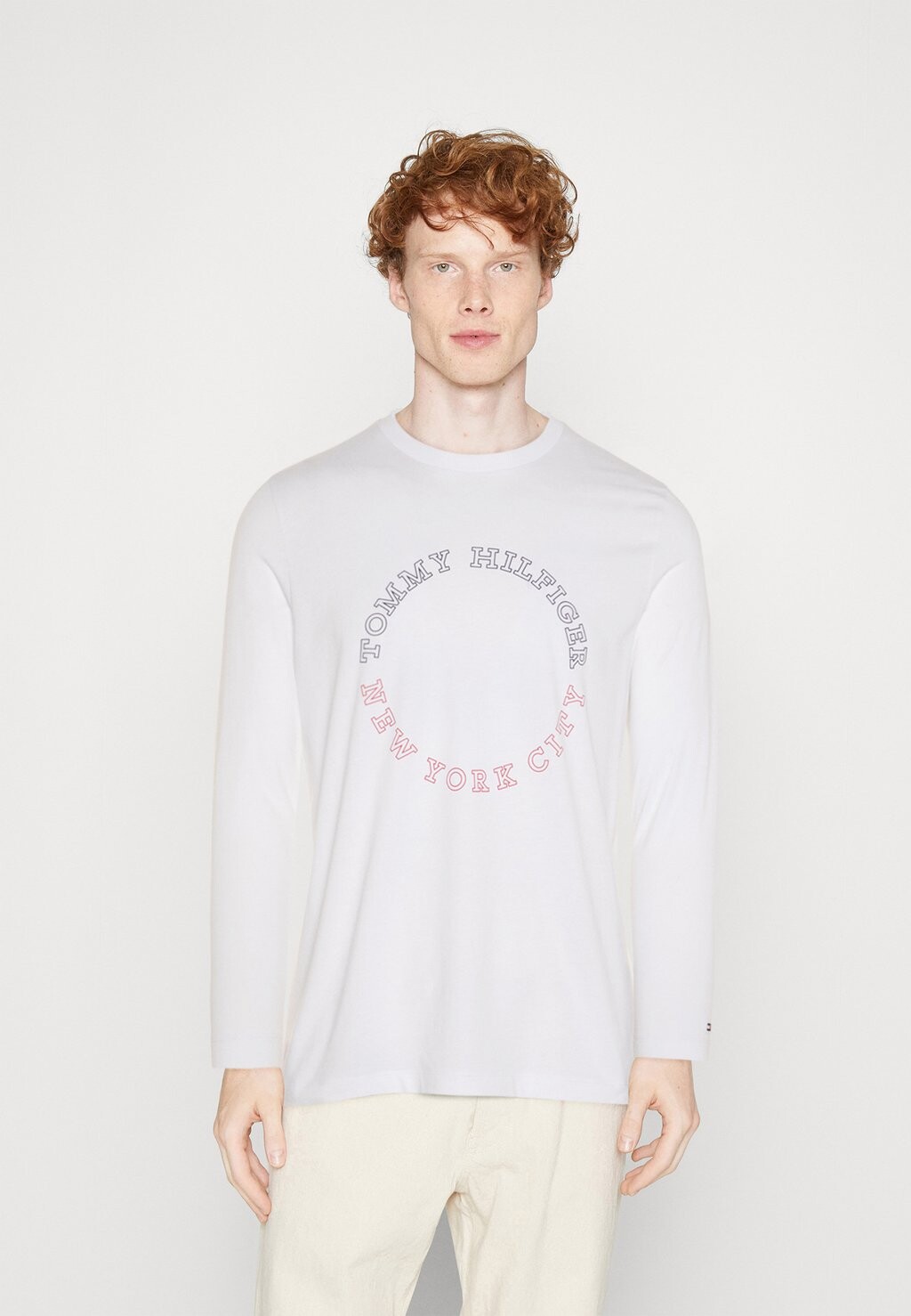 

Футболка с длинным рукавом MONOTYPE ROUNDLE Tommy Hilfiger, белый
