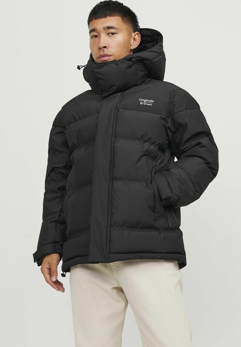 

Зимняя куртка Jack & Jones WATTIERTE FUNCTIONS, черный