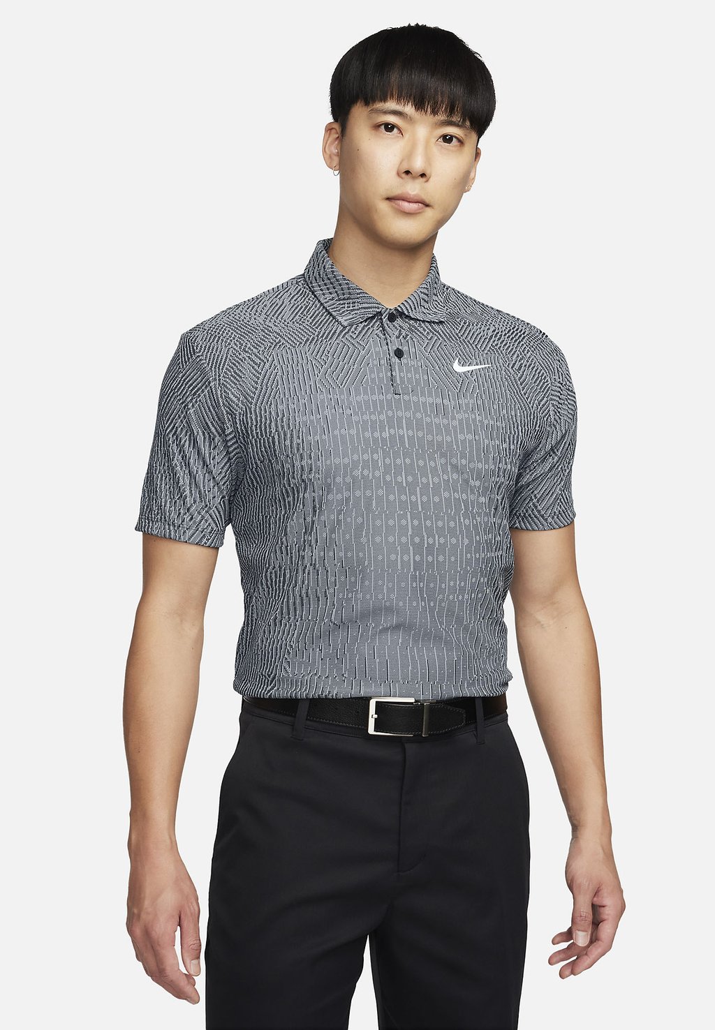 Рубашка-поло DRI FIT ADVANTAGE TOUR Nike, цвет cool grey/black/white