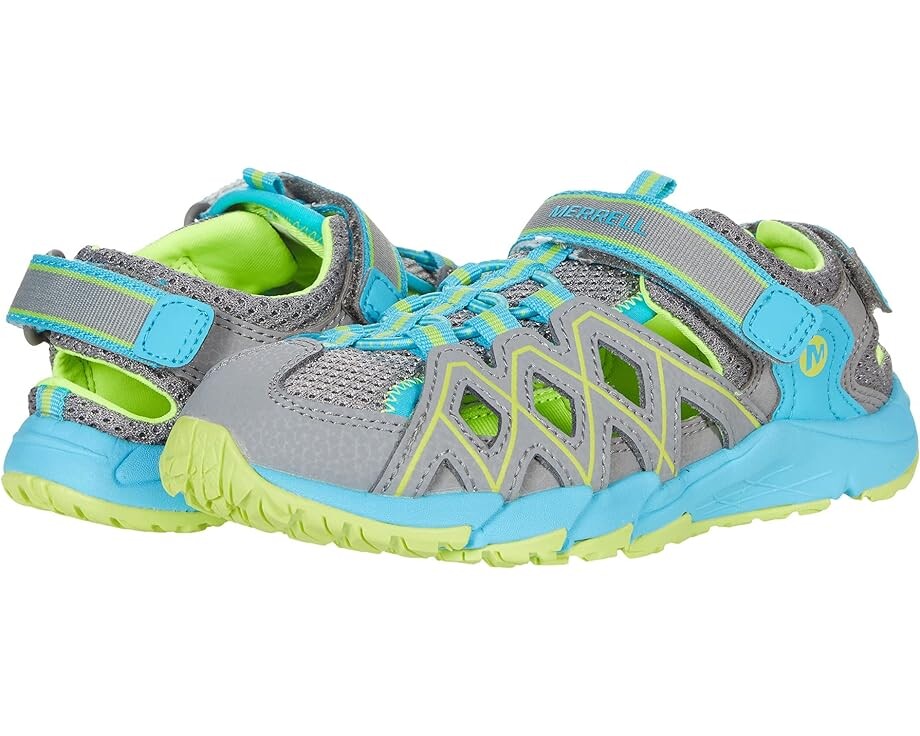 

Кроссовки Merrell Hydro Quench, цвет Grey/Turquoise Leather/Mesh
