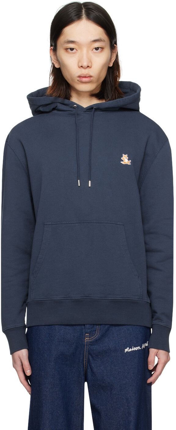 

Темно-синий худи Chillax Fox Maison Kitsune