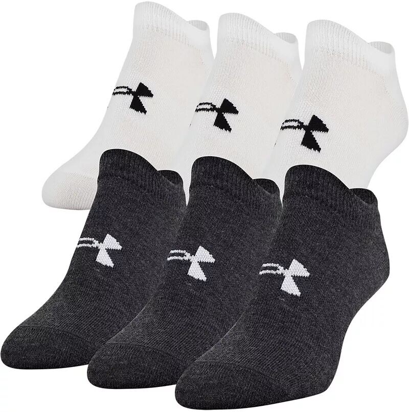 

Женские носки Under Armour Essential 2.0 No Show — 6 шт., мультиколор