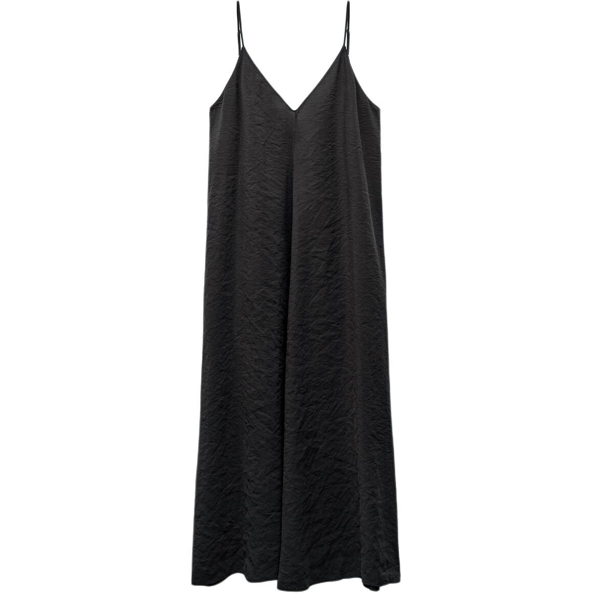 

Платье-комбинация женское черное Zara