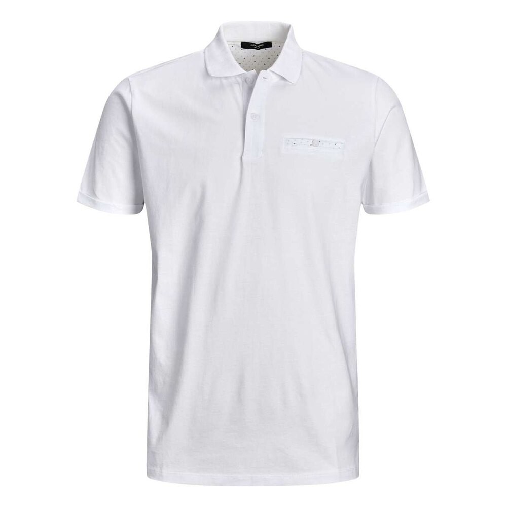 

Поло с коротким рукавом Jack & Jones 145125VTPE23, белый