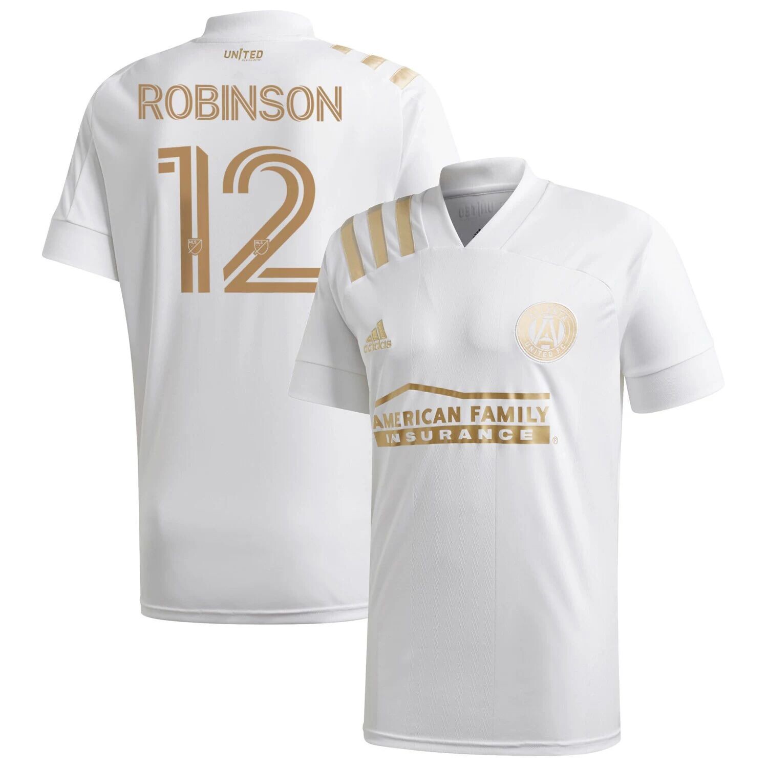 

Мужская футболка Adidas Miles Robinson White Atlanta United FC 2020 King's Replica