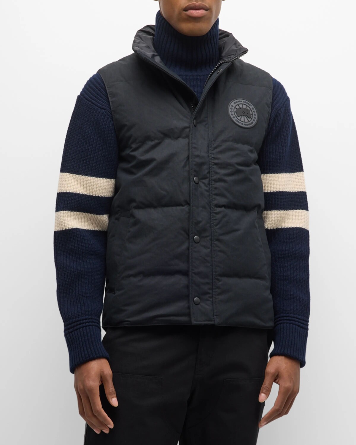 

Мужской пуховик Garson Canada Goose, цвет Black
