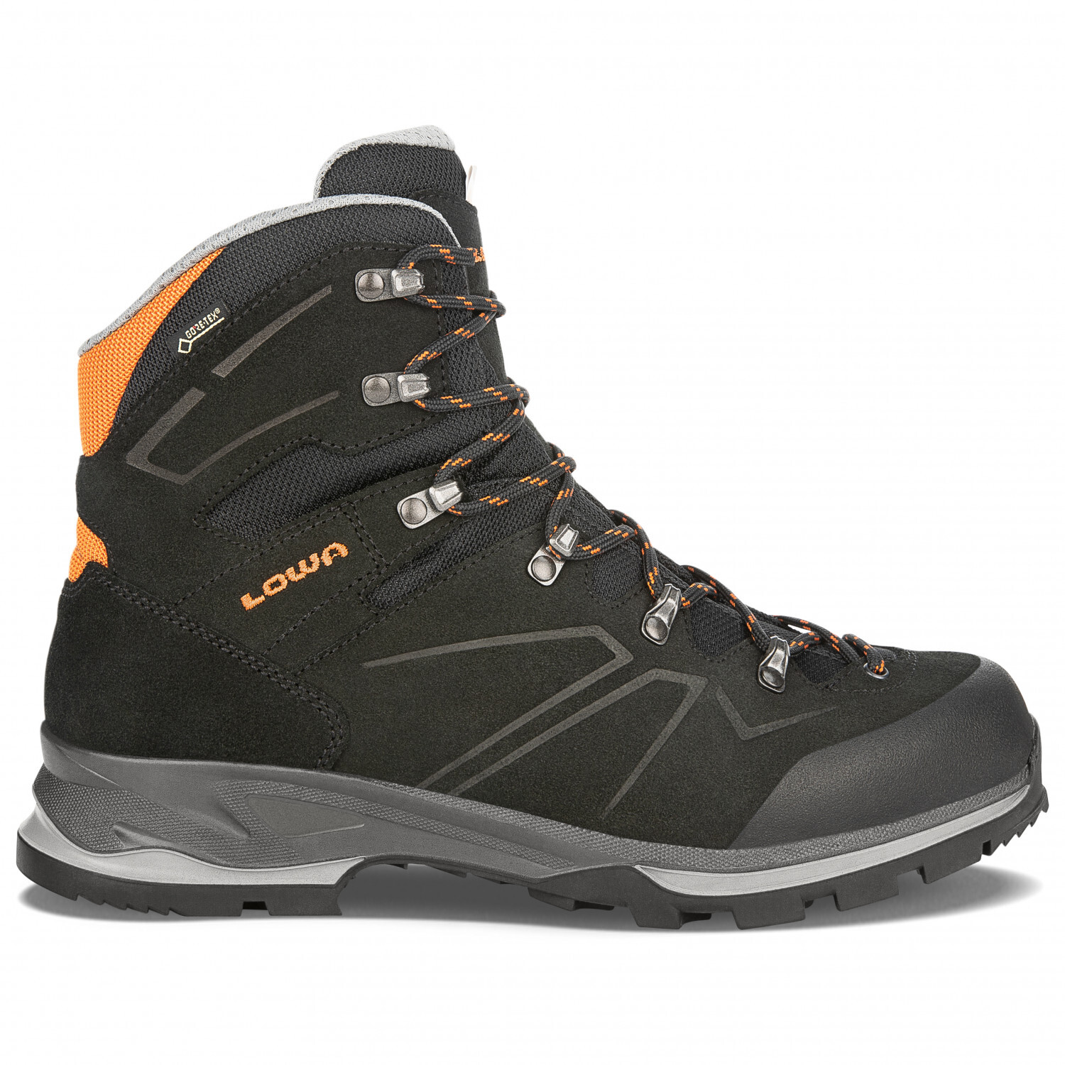 

Ботинки для прогулки Lowa Baldo GTX, цвет Black/Orange