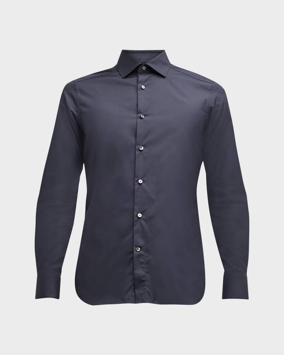 

Мужская классическая рубашка Trofeo Comfort Slim-Fit ZEGNA