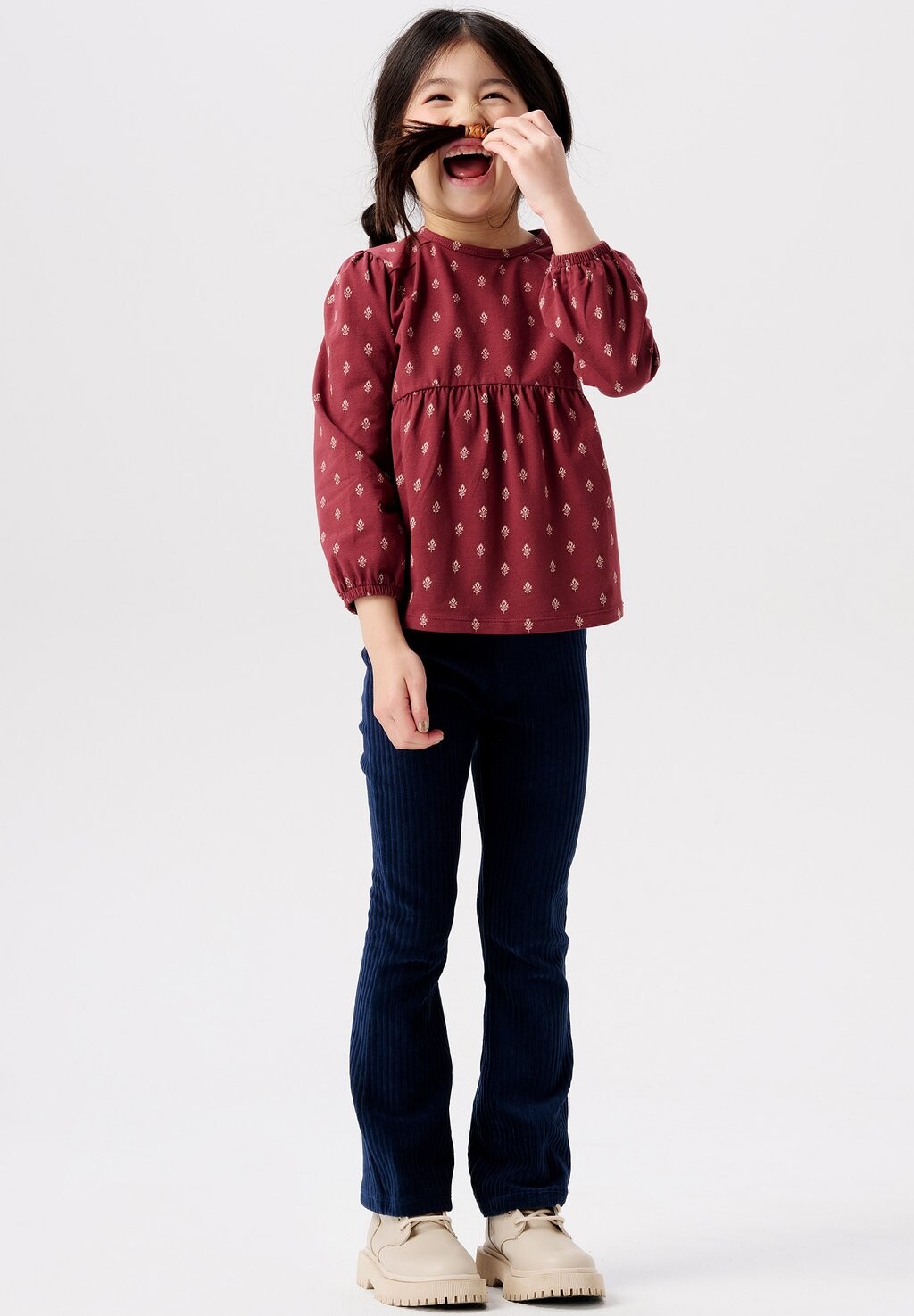 

Блузка Langarm Aldine Noppies, цвет oxblood red