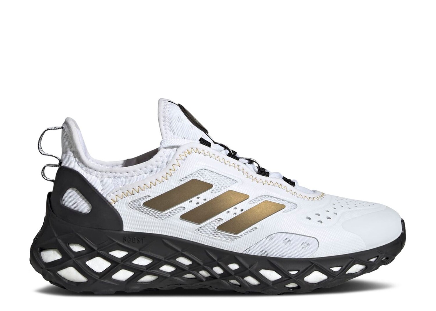 

Кроссовки adidas Web Boost J 'White Black Gold', белый