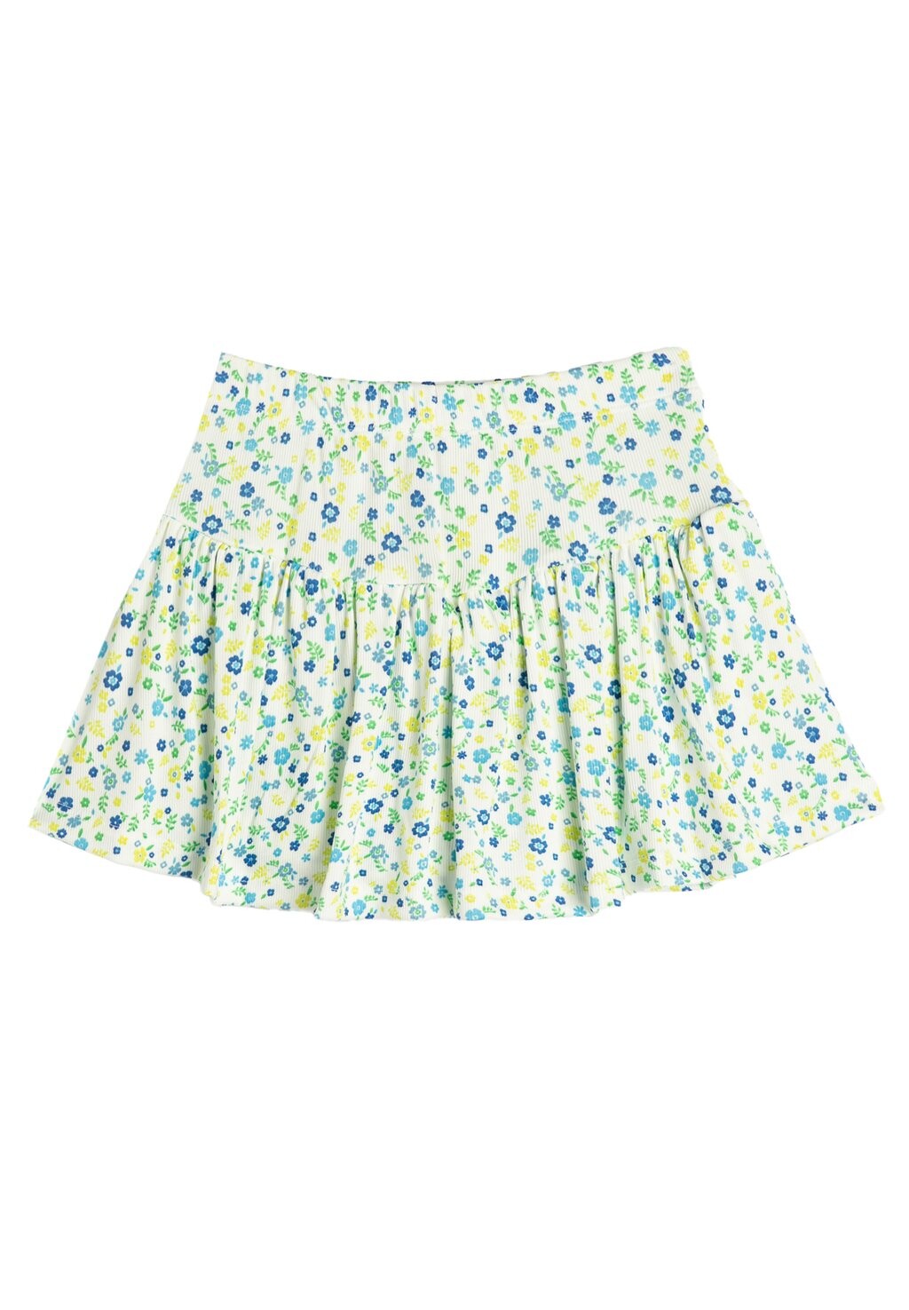 

Мини-юбка FLOWER PRINTED ELASTIC WAISTBAND Koton, цвет green