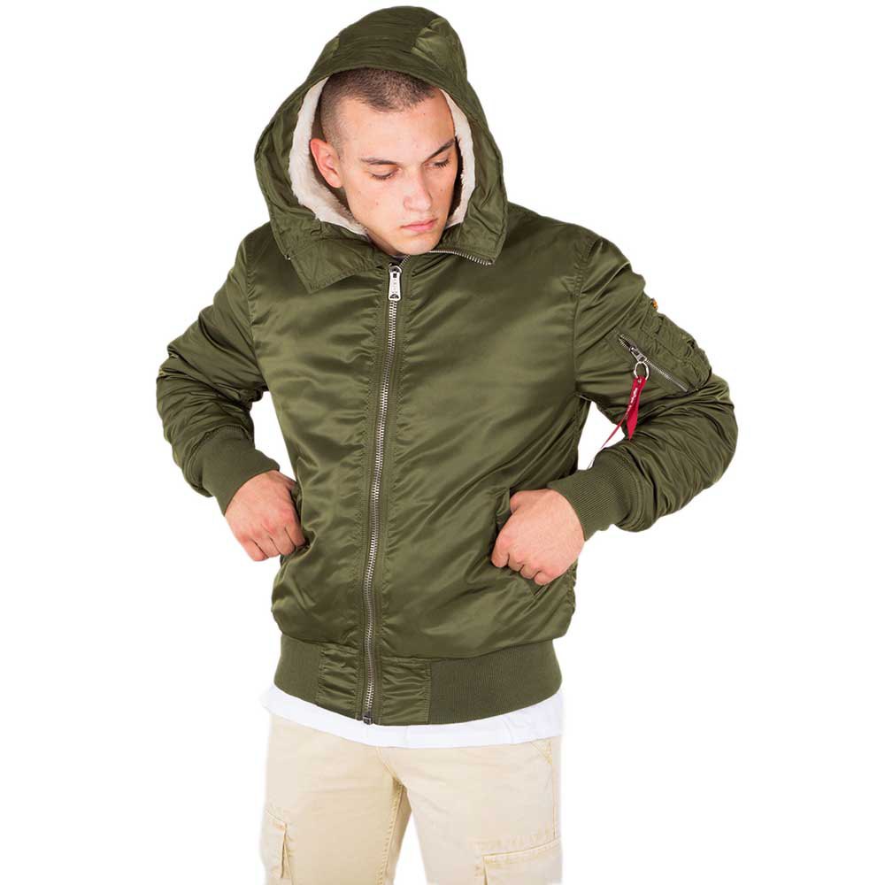 Куртка Alpha Industries MA-1, зеленый куртка ma 1 ттс alpha industries зеленый