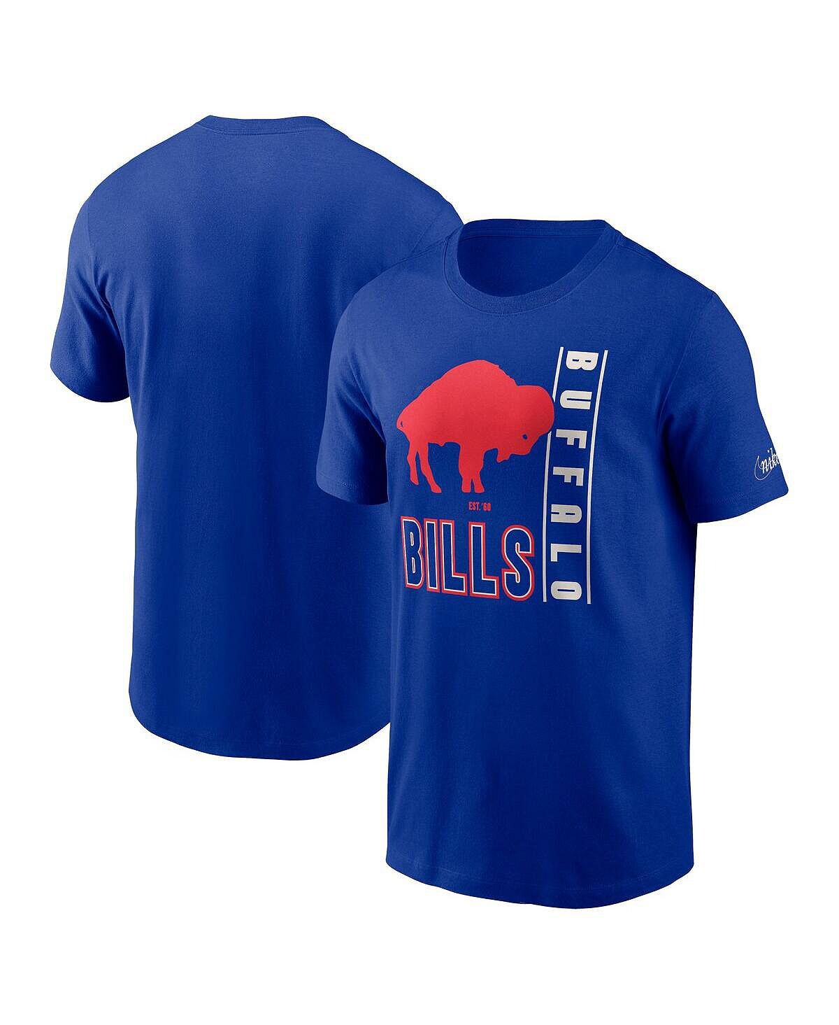 

Мужская футболка Royal Buffalo Bills Lockup Essential Nike