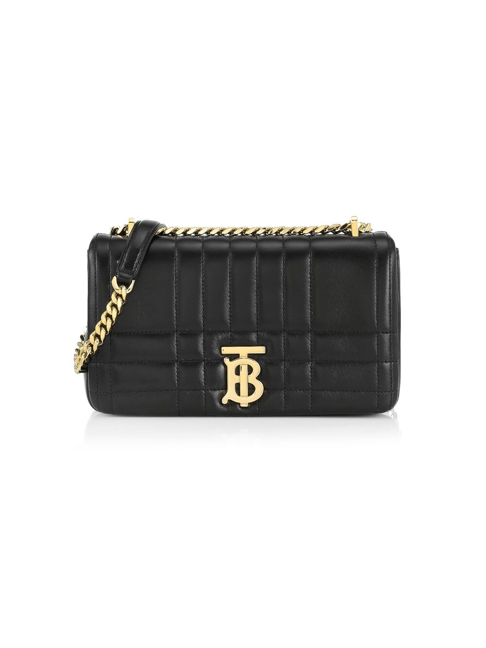 

Маленькая сумка через плечо Lola из стеганой кожи Burberry, черный