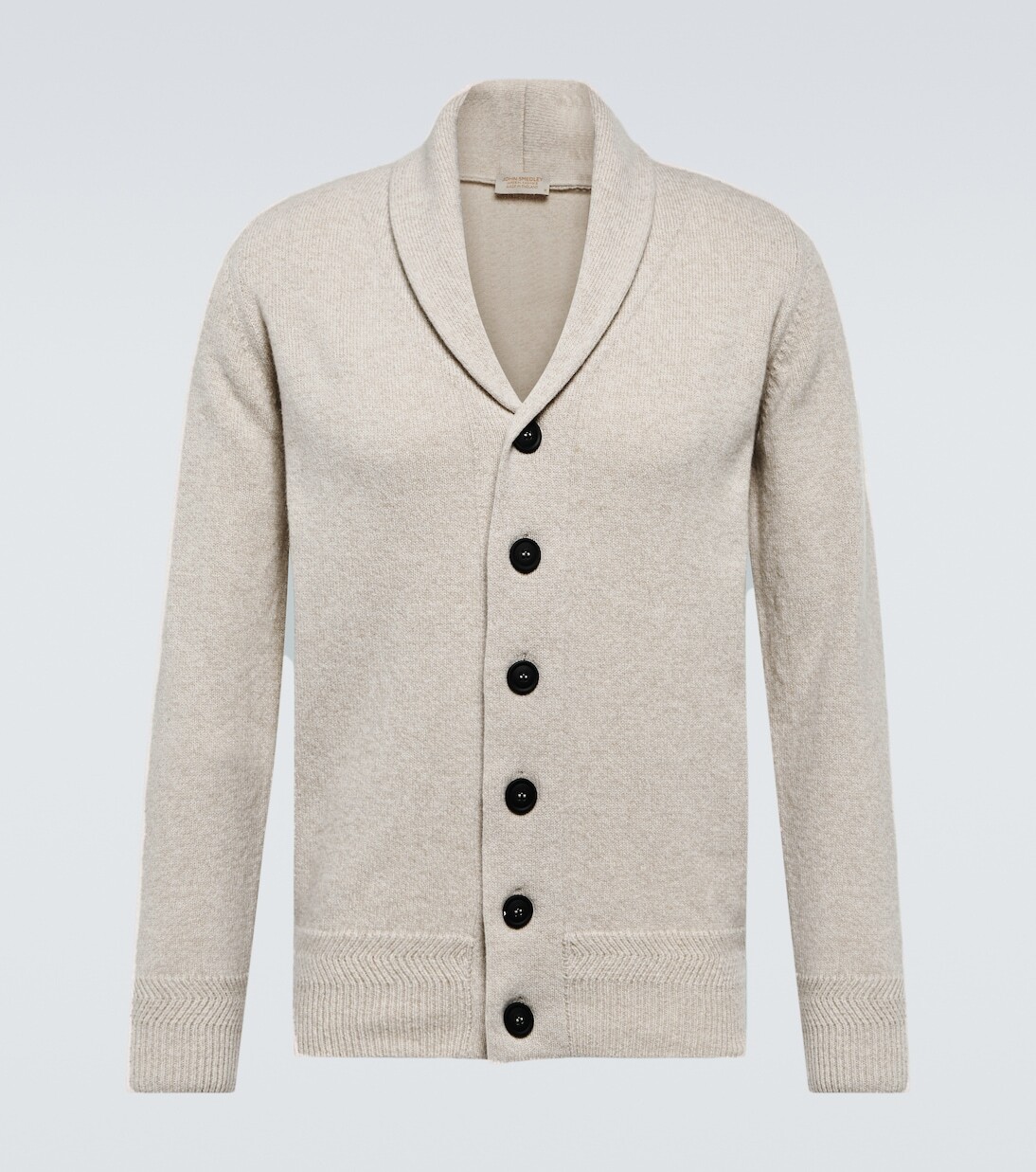 

Кардиган cullen из кашемира и шерсти John Smedley, бежевый