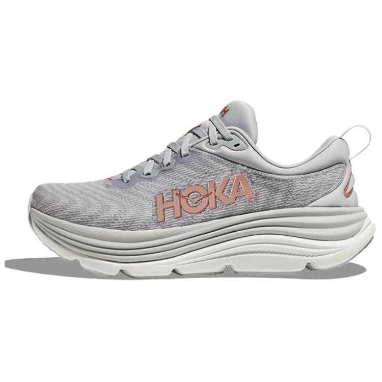 

Кроссовки HOKA ONE ONE Gaviota 5 Harbor Mist Rose Gold Women's, серый