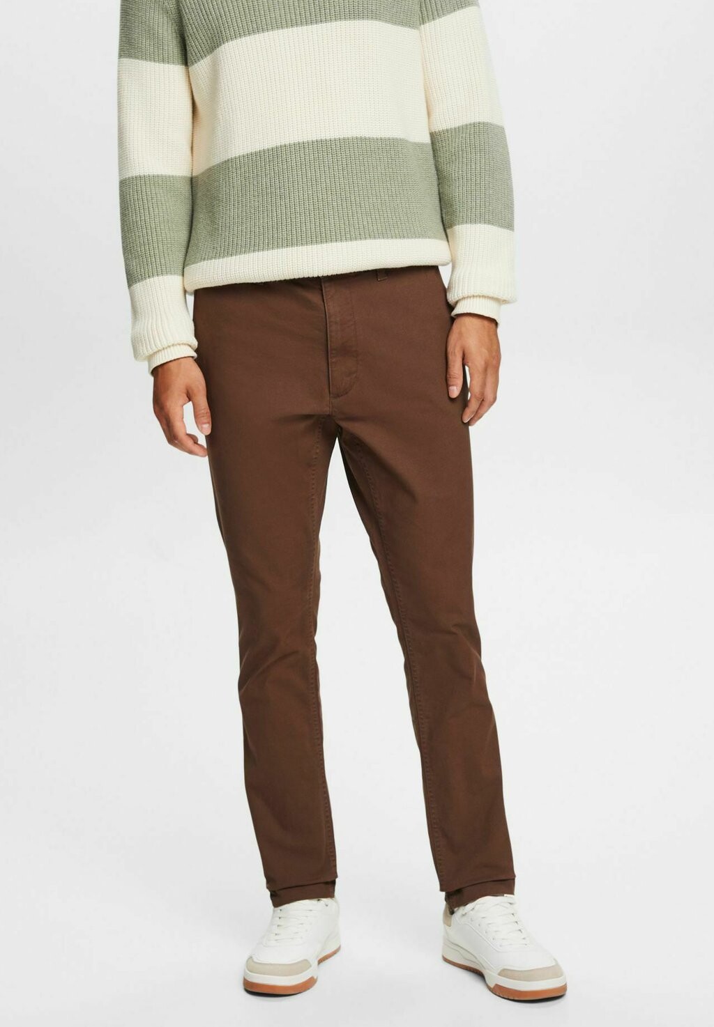 

Чиносы STRETCH Esprit, цвет dark brown
