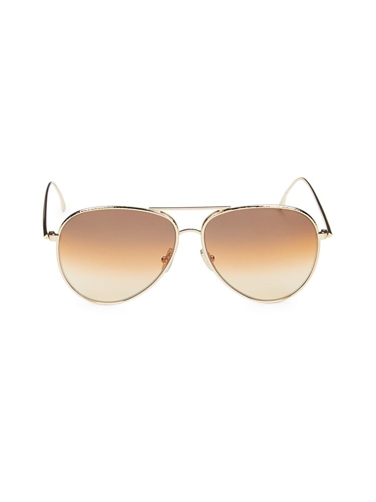 

Солнцезащитные очки-авиаторы 62MM Victoria Beckham, цвет Color