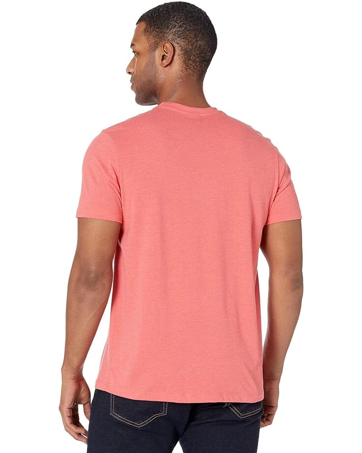 

Футболка U.S. POLO ASSN. Solid Crew Neck Pocket T-Shirt, цвет Coral Shell Heather